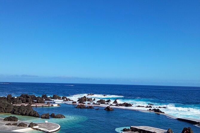 Private Complete Madeira Island Tour Full Day - Black Sand Beach at Praia do Porto do Seixal