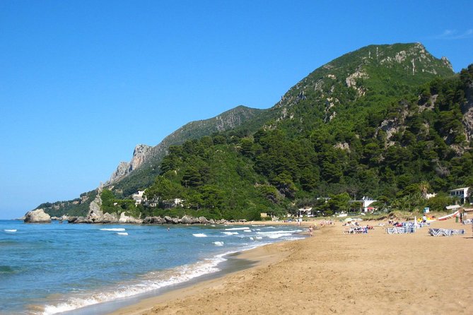 Private Corfu Tour- Glyfada & Paleokastritsa beach - Glyfada Beach: Award-Winning Sand and Water Sports