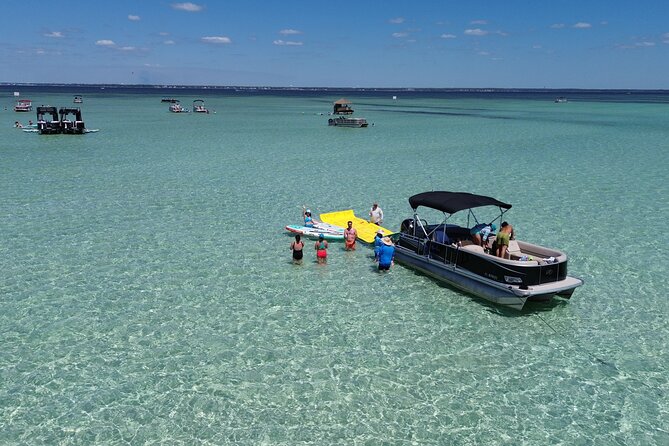 Private Crab Island Charter with Inflatables - Convenient Meeting Point and Flexible Scheduling