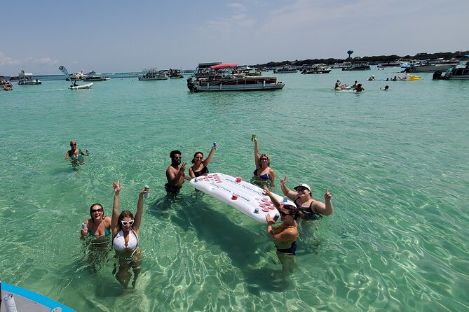 Private Crab Island Party by Boat - Captains and Service: Calm, Knowledgeable, and Friendly