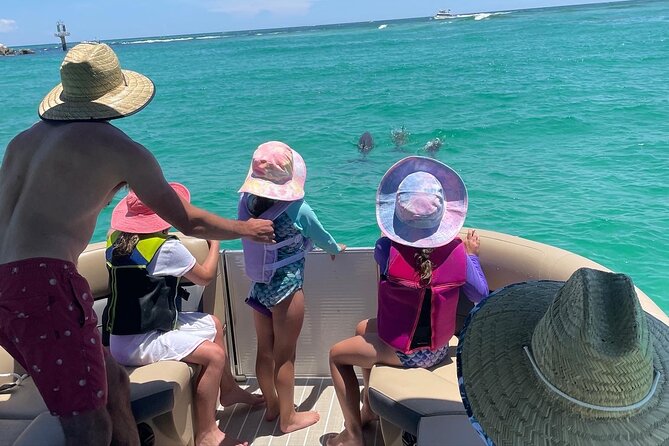 Private Crab Island Pontoon Charter with Inflatables from FWB - Explore Crab Island with a Private Pontoon from Fort Walton Beach