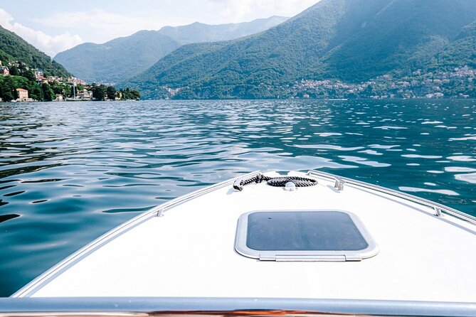 Private Cruise on Lake Como with Speedboat from 1H to 4H - Start Point at Como’s Pier in Front of Bar Lario