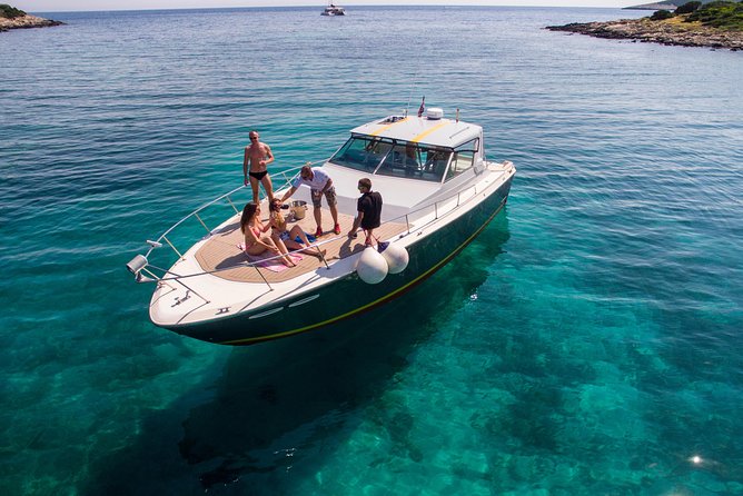 Private custom Blue & Green Cave tour with yacht from Hvar town - The Charm of Pakleni Islands and Palmiana Bay