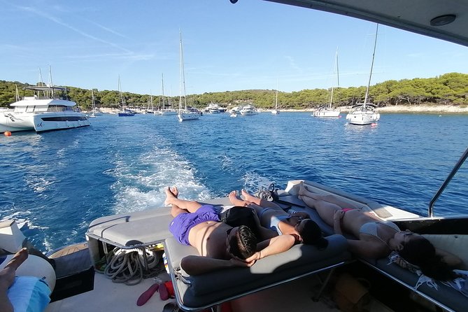 Private custom Blue & Green Cave tour with yacht from Hvar town - The Comforts of a Private Yacht with WiFi and Sun Decks