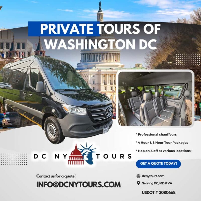 Private Customizable Guided Tour of Washington DC - Customizable Itinerary with Iconic DC and Arlington Landmarks
