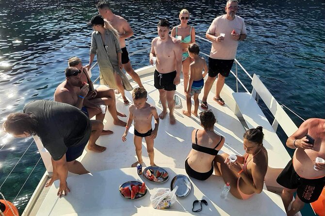 Private daily Cruise or Sunset for Swimming Max 11 persons - The Route: Kalithea Caves, Kalami Beach, and Oasis Bay