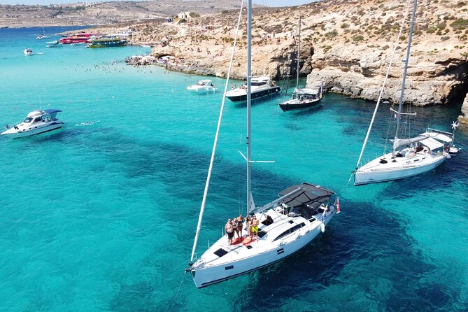 Private Day Charter on Amazing Mowgli - Customizable Stops: Blue Lagoon, Comino, and Armier Bay
