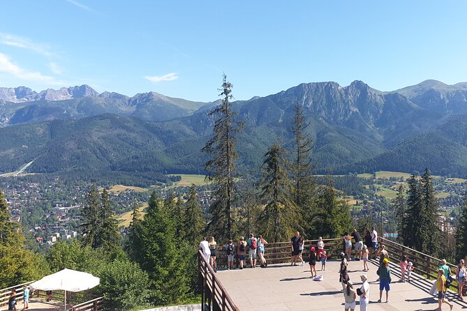 Private Day Tour to Zakopane and Tatra Mountains from Krakow - Ascending Gubałówka Hill with the Funicular