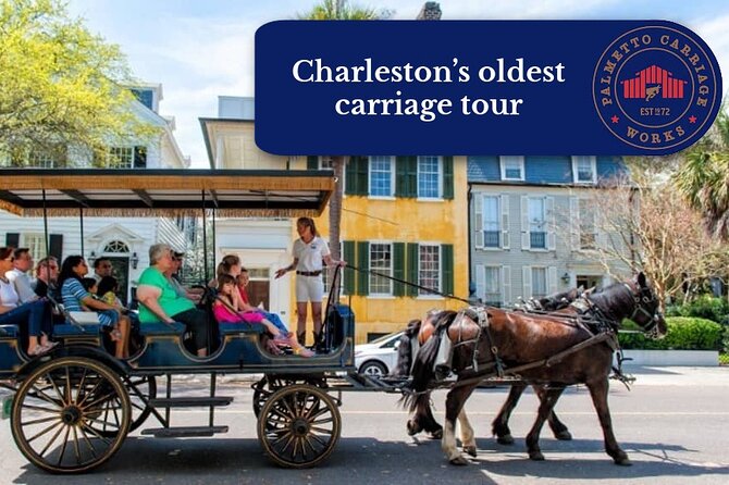 Private Daytime Horse-Drawn Carriage Tour of Charleston - Starting Point at the Big Red Barn in Downtown Charleston