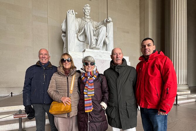 Private DC Guided Bus Tour with Step Off Guide - Key Points