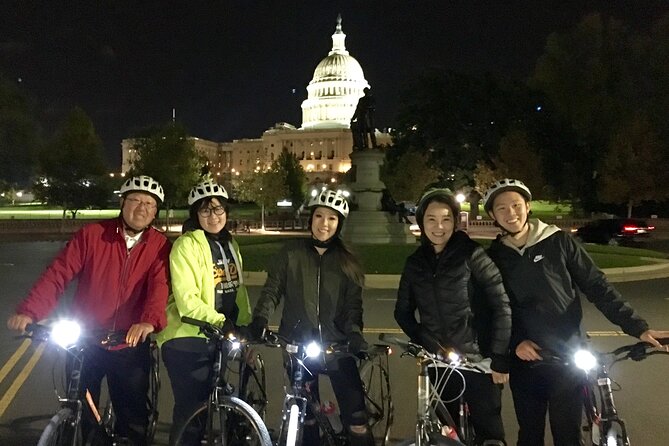 Private DC Monuments at Night Bike Tour - Considerations and Limitations