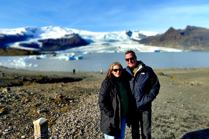Private Diamond Beach & South Coast Day Tour in Iceland - Standing in Awe at Skógafoss