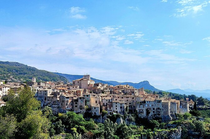 Private discovery of the hinterland of the Côte d'Azur - Tourrettes-sur-Loup and Its Violet Tradition