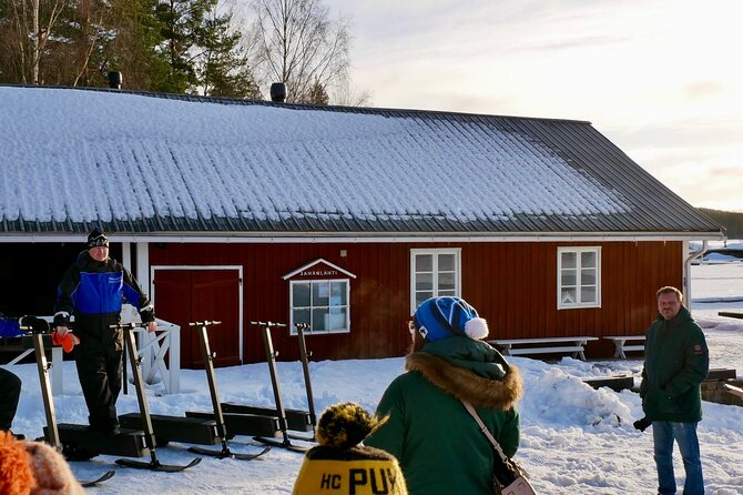 Private Driving Snow Scooters Experience in Finland - Riding on Saimaa Lake and Through the Forest Trails