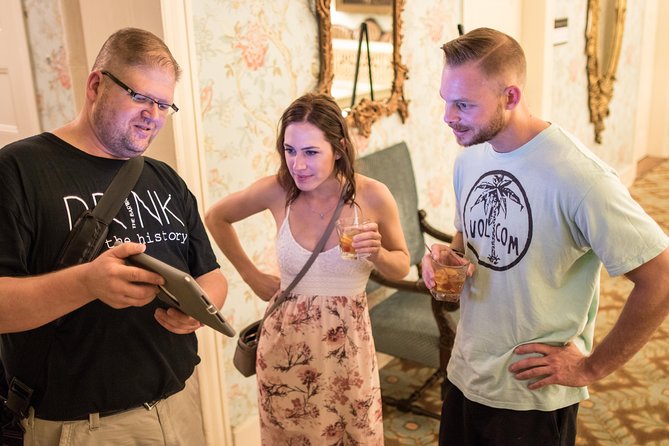 Private Drunk History Tour: 4 historic bars & 5+ hours - Sipping at the St. Anthony Hotel’s Historic Club Bar