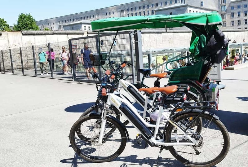 Private E-Bike Tour Berlin Highlights Tailor Made up to 10 - The E-Bikes and Rickshaw: Comfortable and Inclusive Transportation