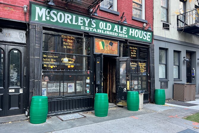 Private East Village Food Tour - Discovering NYC’s Oldest Ale House at McSorleys