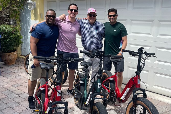 Private Electric Bike tour of Fort Lauderdale. min 2 person $300 - Logistics and Meeting Point