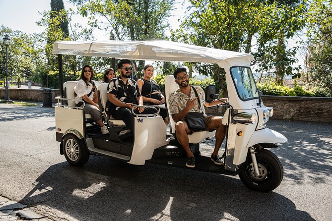 Private Electric Tuktuk Tour of Rome with Prosecco and Pickup - Frequently Asked Questions