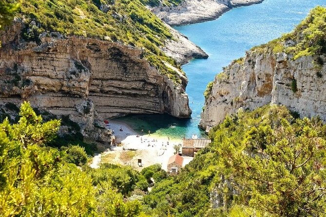 Private Escape to Blue cave and islands from Split - Swimming and Snorkeling at Stiniva Cove