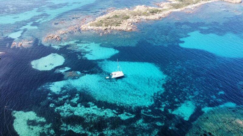Private exclusive catamaran sailing trip Sardinia from La Caletta - Key Points