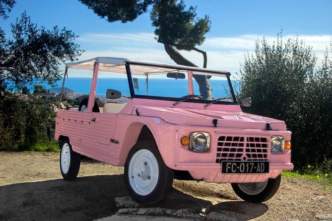 Private excursion in electric Méhari from Nice to Eze village - Discovering Vieux Eze: Medieval Charm and Artisan Shops