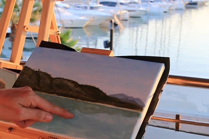 Private Experience Painting and Gastronomy in Denia Sea Sunset - Small Group Atmosphere and Personal Touches