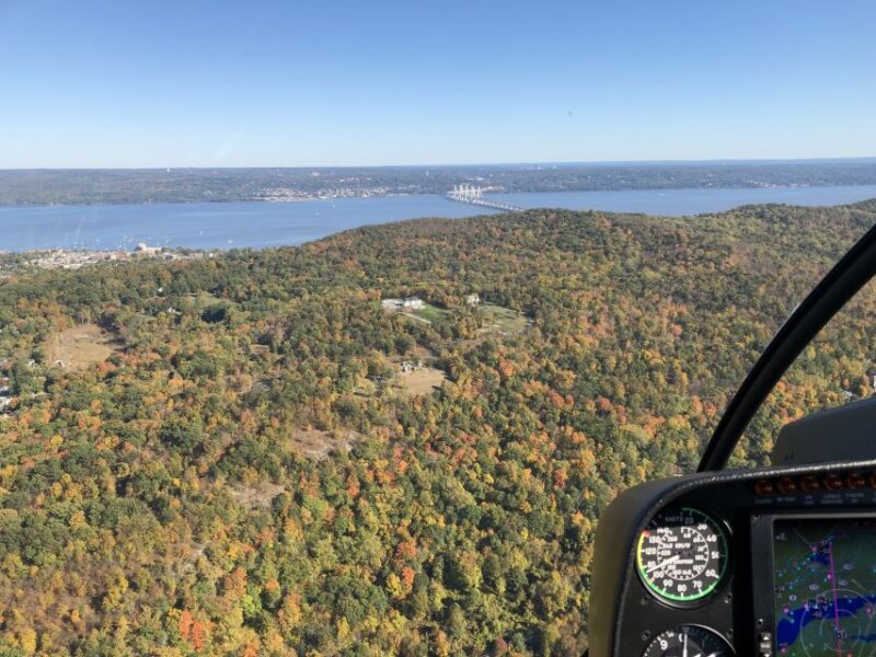 Private Fall Foliage Helicopter Tour of the Hudson Valley - The Scenic Route Over the Hudson Valleys Landmarks