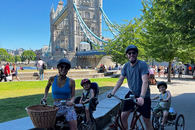 Private Family Bike Tour of London - The Majesty of Westminster Abbey