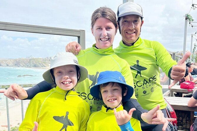 Private Family / Small-Group Surf Lesson (max. 4) in Newquay. - Timing, Booking, and Weather Policies