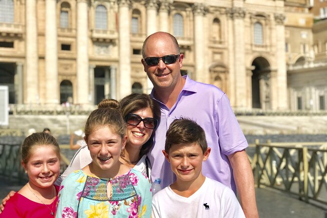 Private Family Tour - Vatican Sistine Chapel St. Peter's for Kids - VIP Access to St. Peter’s Basilica