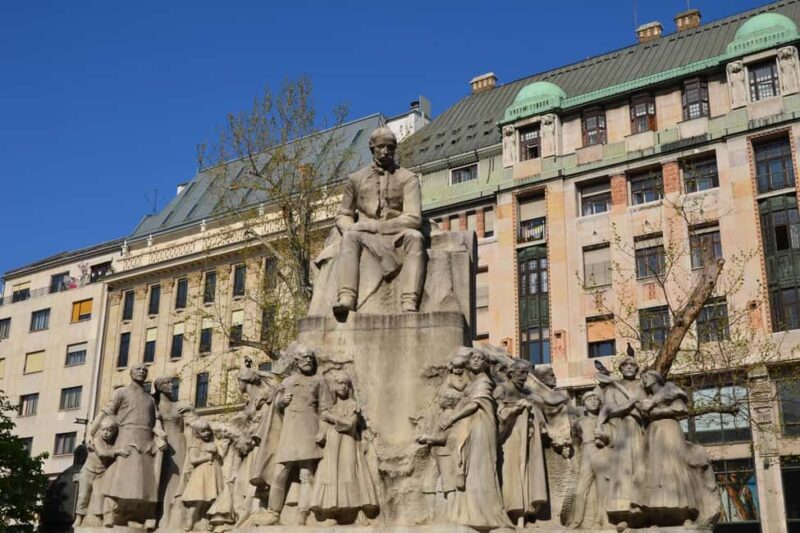 Private Family Walking Tour of Budapest Old Town with Cruise - Váci Street, Vörösmarty Square, and Cultural Landmarks