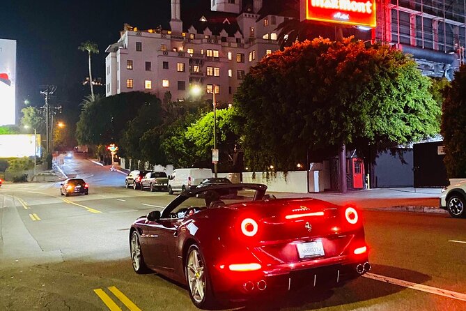 Private Ferrari Driving Tour from Hollywood to Sunset - The Guide and Co-Pilot Experience