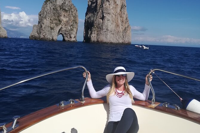 Private Fishing and Capri tour with lunch from Sorrento - Cruising Capri’s Famous Grottos and Natural Arches