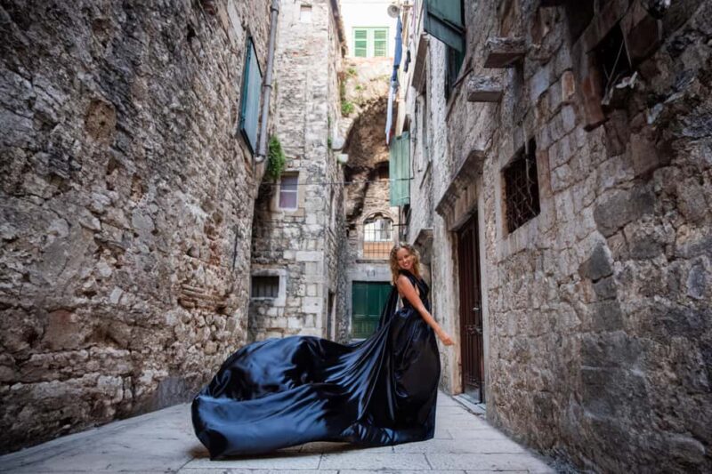 Private Flying Dress Photo Session in Split, Croatia - Logistics and Meeting Points in Split