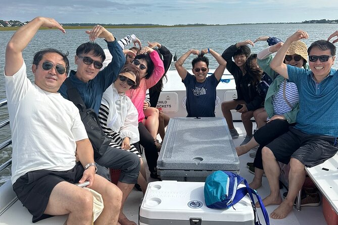 Private Folly Beach Dolphin Cruise (up to 12) - Lighthouse House Inlet and Folly River Return Trip