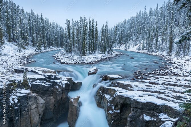 Private Full Day Icefield Parkway Tour - Tangle Creek Falls: A Quick Photo Opportunity