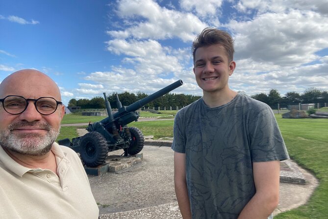 Private Full day landing beaches tour From Honfleur and Le Havre - German Batteries at Longues-sur-Mer: Still Hosting 155 mm Cannons