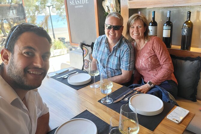 Private Full-Day Santorini Hidden Gems and Wine Experience - Panoramic Views from Akrotiri Lighthouse