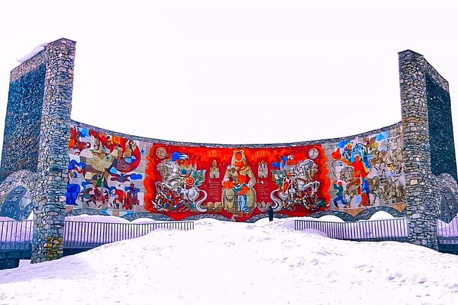 Private Full Day Tour In Kazbegi - Gudauri (Paragliding & Rafting) - Discovering the Russian-Georgian Friendship Monument