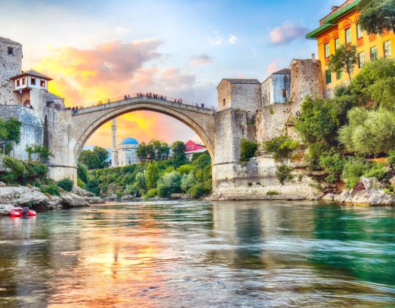 Private Full - Day Tour: Mostar & Kravice Waterfalls from Du - Visiting Mostar’s Old Town and the Iconic Old Bridge