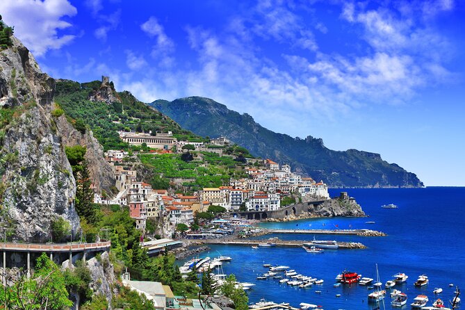 Private Full Day Tour to Amalfi Coast from Rome - Free Exploration in Positano: Shops, Beaches, and Lunch