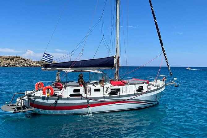 Private Full/Half-Day Boat Trip in Greece with Food and Drinks - Relaxing at Agathi Beach