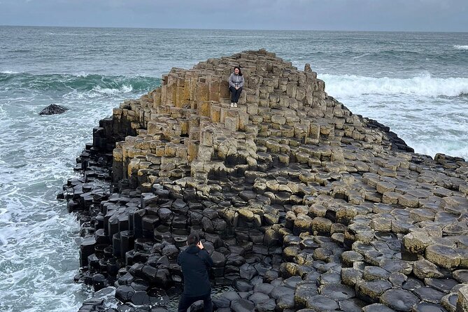 Private Giant's Causeway Tour including Game of Thrones Sites - Carrick-a-Rede Rope Bridge at Portaneevy Viewpoint