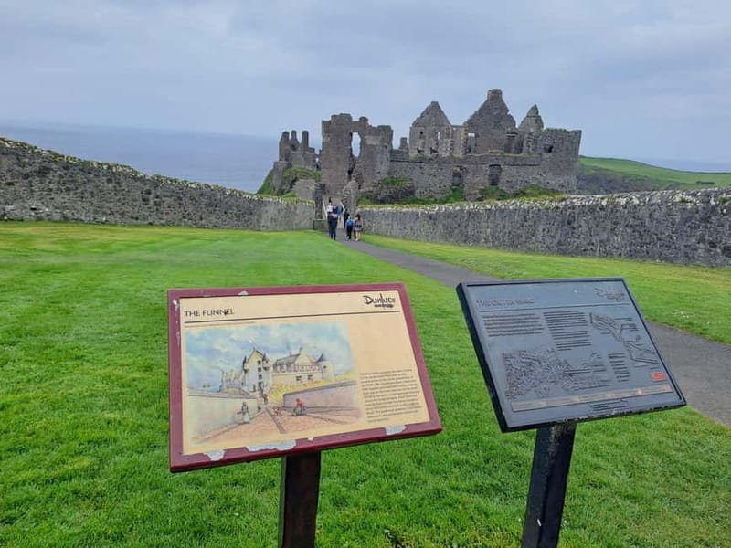 Private Giants Causeway Tour - Explore the Ruins of Dunluce Castle on a Cliff Edge