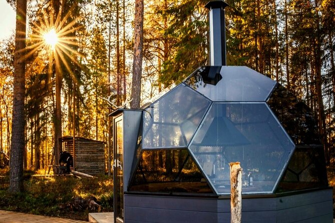 Private Glass Igloo Dinner on the Shore of Frozen Lake - Santa Claus Visits and Fire-side Snacks