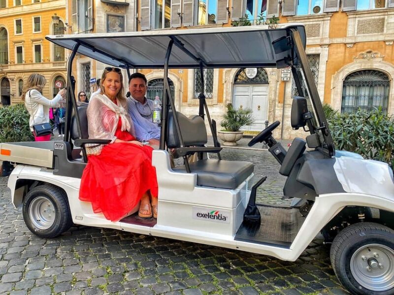 Private Golf Cart Tour with Roman and Gelato (more options) - What to Expect During the Tour