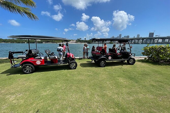 Private Golf Cart Tours in Miami South Beach and Venetian Islands - Music, Comfort, and Personal Touches