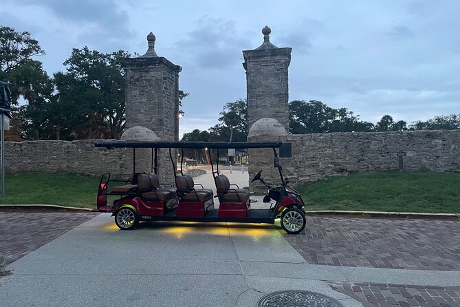 Private Golf Cart Tours, LLC in St. Augustine - Comfort and Practicalities: Easy, Safe, and Family-Friendly