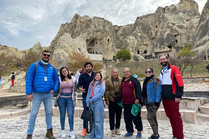 Private Guided Cappadocia Tour - Admiring the Three Fairy Chimneys of Cappadocia